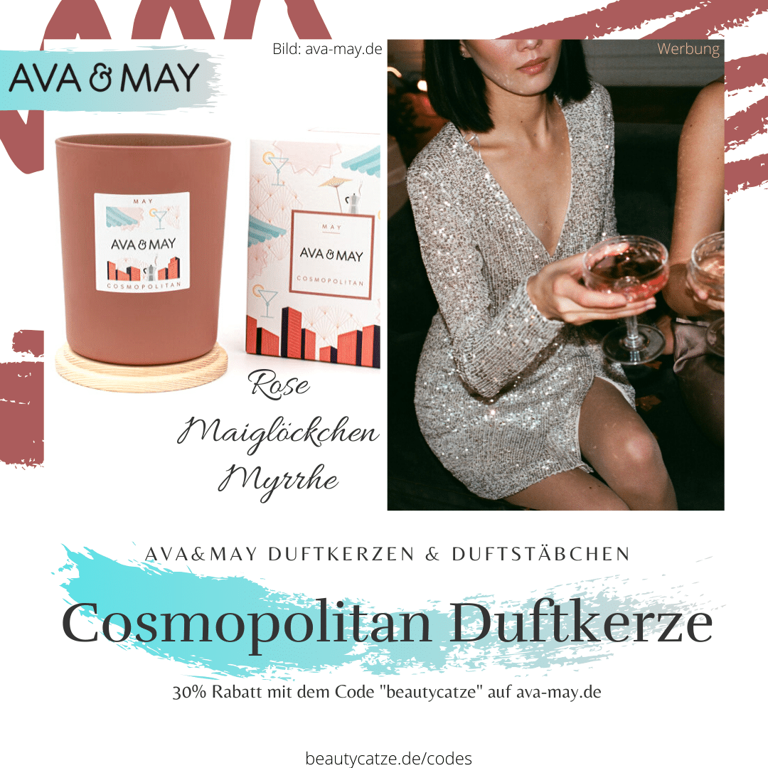 AVA and MAY Cosmopolitan MAY Duftkerzen Erfahrungen avamay Kerzen beautycatze