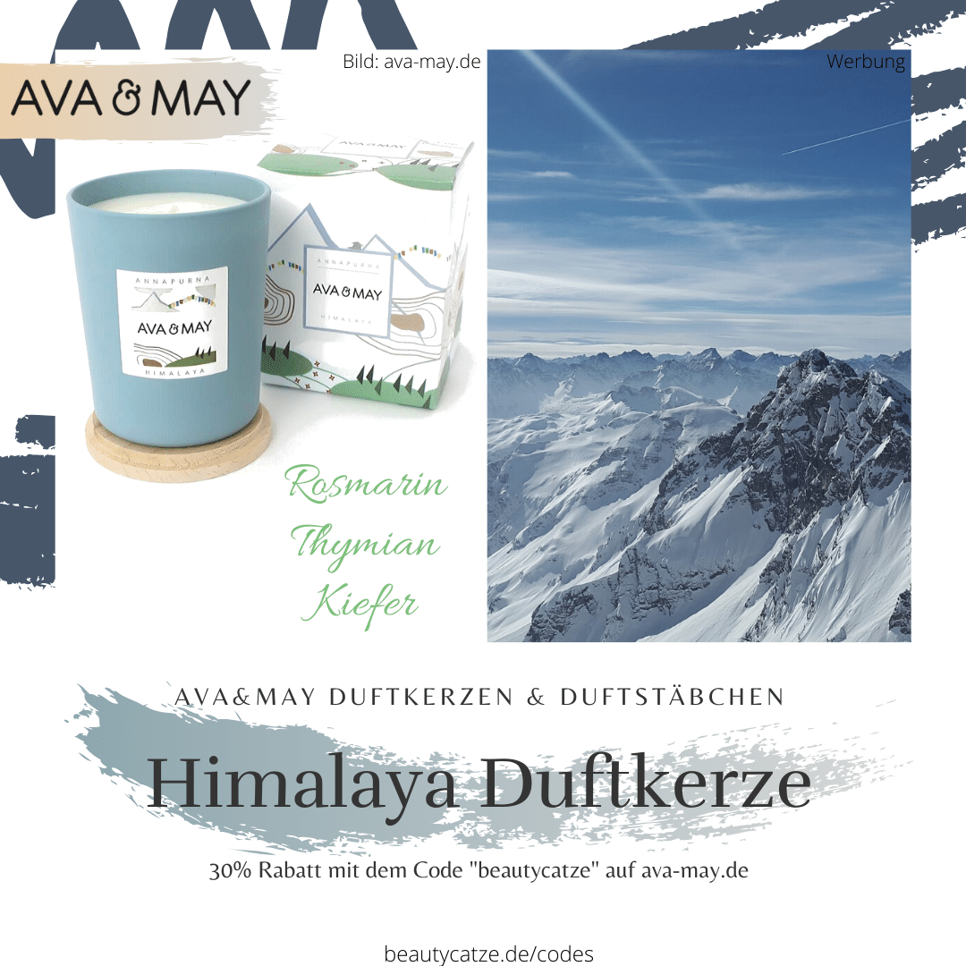 AVA and MAY Himalaya Annapurna Duftkerzen Erfahrungen avamay Kerzen beautycatze