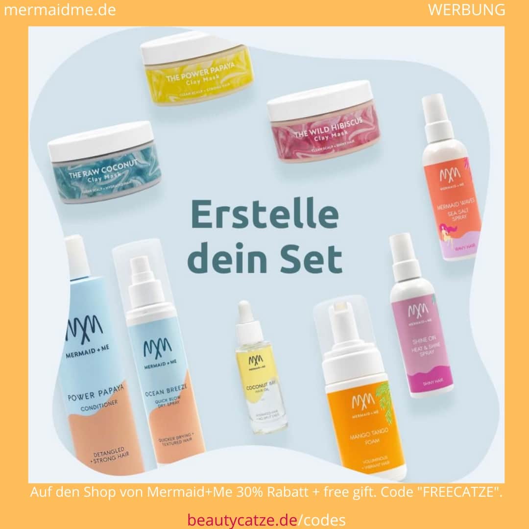 Mermaid Me Set Creator Set selbst erstellen Rabattcode einlösen beautycatze