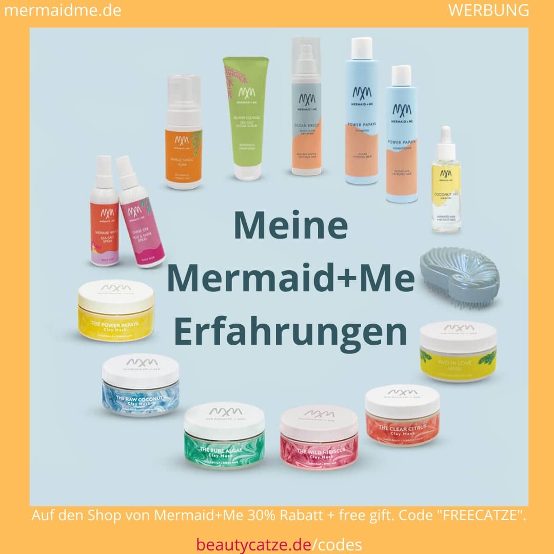 Mermaid+Me Erfahrungen, Bewertung der Hair Masks, Hair Sprays, Hair Oils und Influencer Rabattcodes Mermaid+Me Erfahrungen, Bewertung der Hair Masks, Hair Sprays, Hair Oils und Influencer Rabattcodes