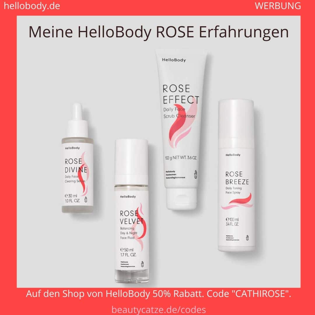 Erfahrungen Hello Body Rose Gesichtsprodukte beautycatze