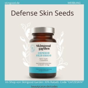 Skingood Garden Erfahrungen Defense Skin Seeds Kapseln Nahrungsergänzungsmittel beautycatze beautycatze.de