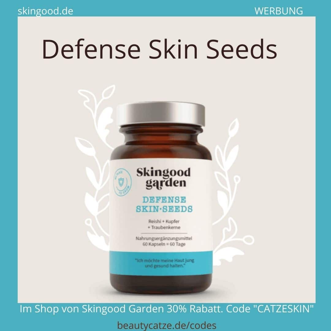 Skingood Garden Erfahrungen Defense Skin Seeds Kapseln Nahrungsergänzungsmittel beautycatze beautycatze.de