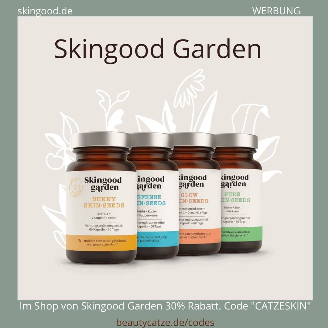 Skingood Garden Erfahrungen Skin Seeds Kapseln Nahrungsergänzungsmittel beautycatze