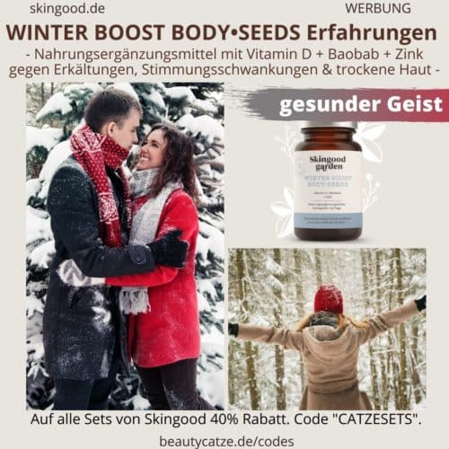 WINTER BOOST Body Seeds Skingood Garden Erfahrungen gesunden Körper Geist Winter