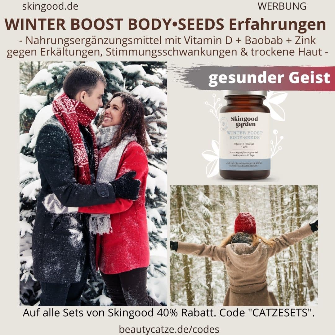 WINTER BOOST Body Seeds Skingood Garden Erfahrungen gesunden Körper Geist Winter
