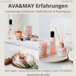 AVA and MAY Erfahrungen Duftkerzen 500g Kerze 180g Raumsprays Duftstäbchen avaandmay beautycatze.de