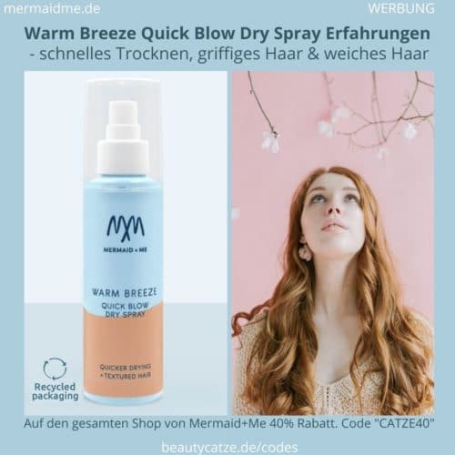 Mermaid and Me Warm Breeze Quick Blow Dry Spray Erfahrungen Bewertungen