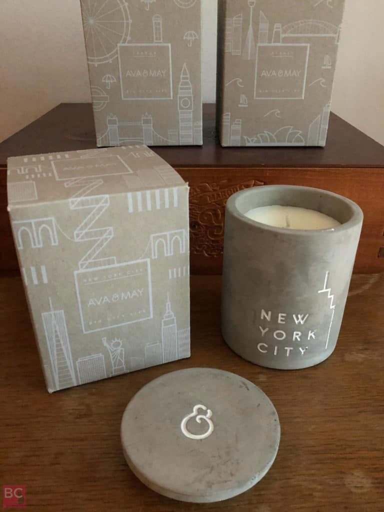 DuftBetonkerze NEW YORK AVA & MAY Erfahrungen mit der 220g Kerze mit dem Duft nach Zitrone