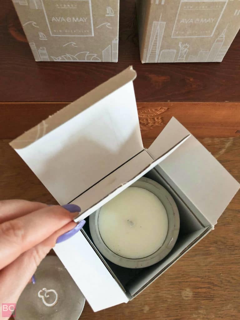 DuftBetonkerze NEW YORK AVA & MAY Erfahrungen mit der 220g Kerze mit dem Duft nach Zitrone