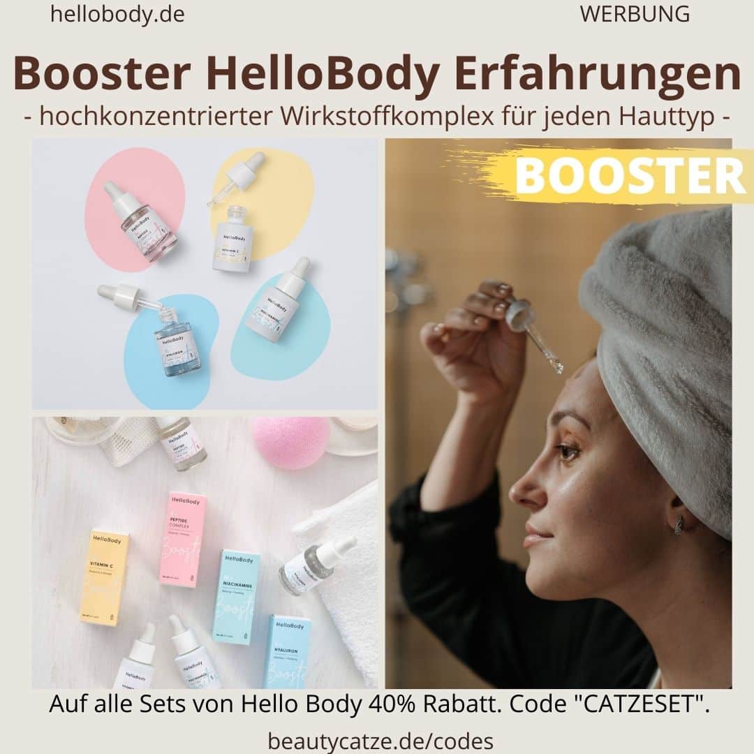 Booster Hello Body Erfahrungen hochkonzentrierter Wirkstoffkomplex Wirkung Bewertungen