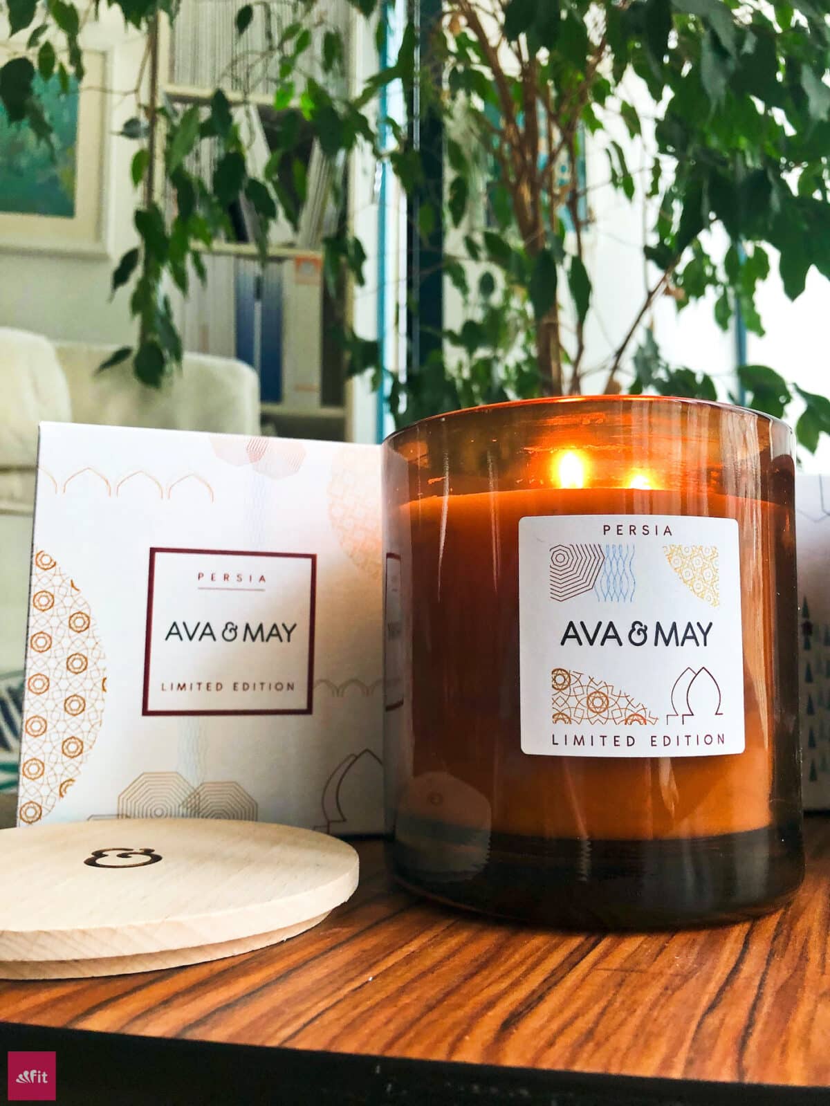 PERSIA große Duftkerze AVA&MAY Erfahrungen mit der 500g Kerze. Duft nach Feige, Neroli und