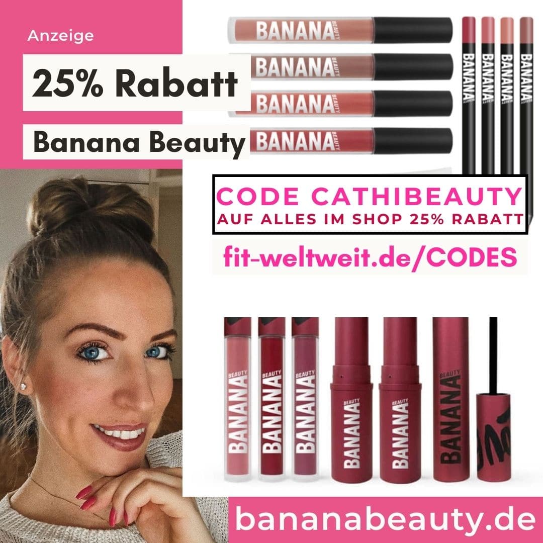 25% - 40% Rabatt ohne MBW Banana Beauty Gutschein Code 2023