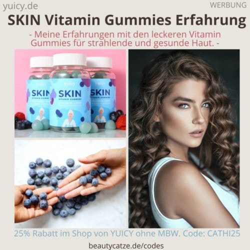 Erfahrungen YUICY SKIN Vitamin Gummies Bewertug HAUT Wirkung