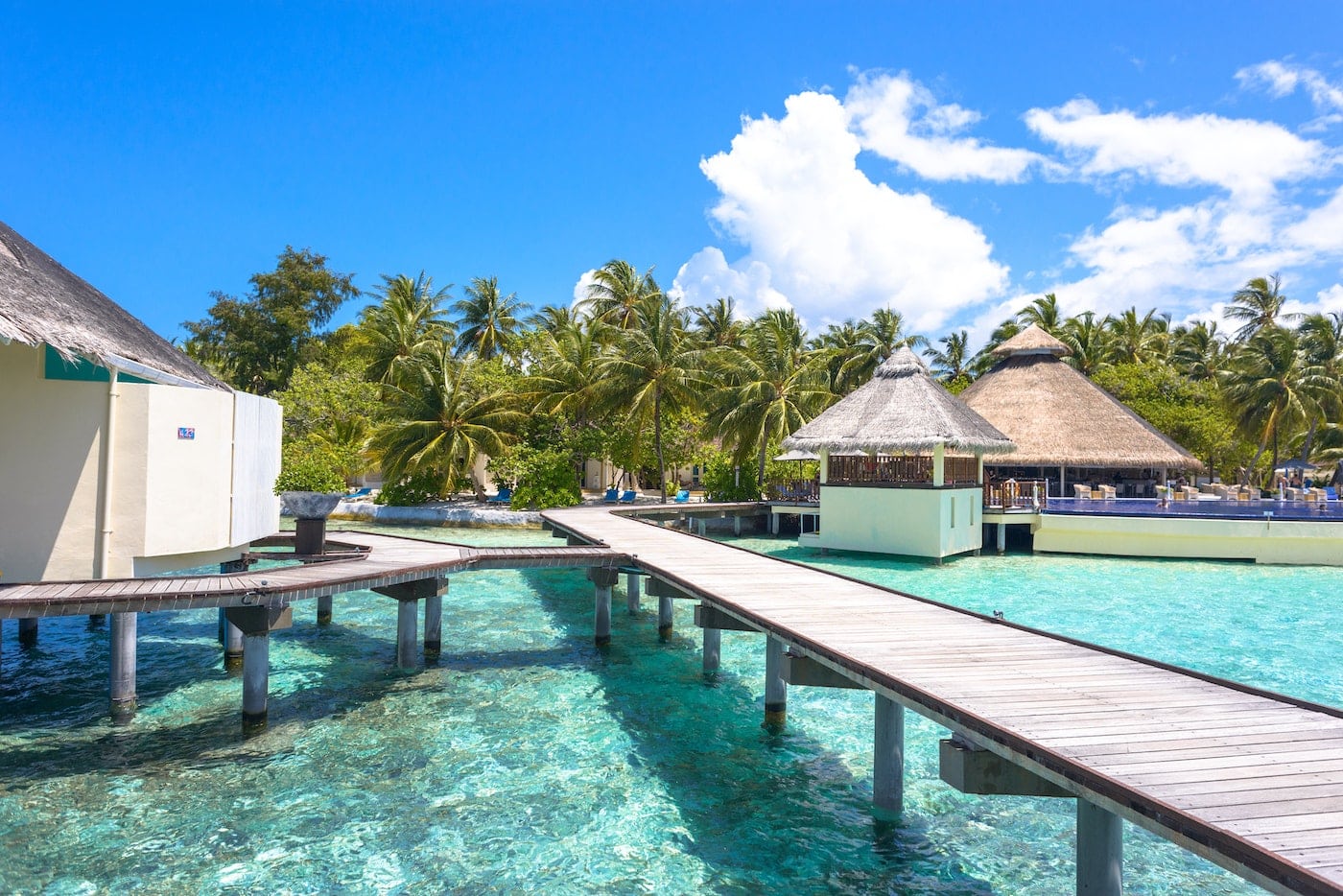 Malediven Strand Traum Urlaubsort Flitterwochen Wellness