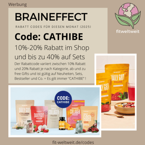 Braineffect Code Rabatt Gutschein 20% Gutscheincode 30% Rabatt free Gift 40%