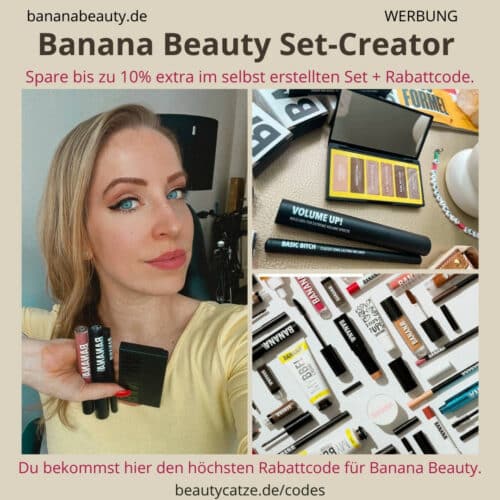 Banana Beauty Set erstellen Creator 2023 10% Rabatt extra + 20% Gutschein Code = 30% Rabatt