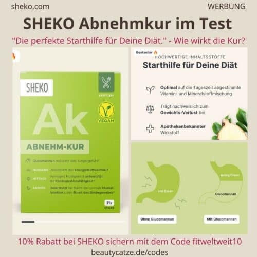 SHEKO ABNEHMKUR Erfahrungen Sticks Test Bewertungen Anwendung Wirkung