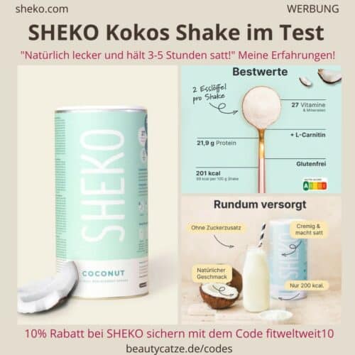 KOKOS SHEKO Shake Erfahrungen Cocos Test Bewertung Geschmack