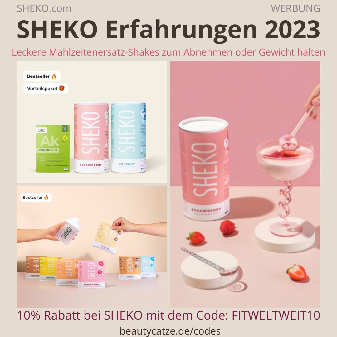 SHEKO ERFAHRUNGEN 2023 Abnehmen Shakes Supplements Kapseln