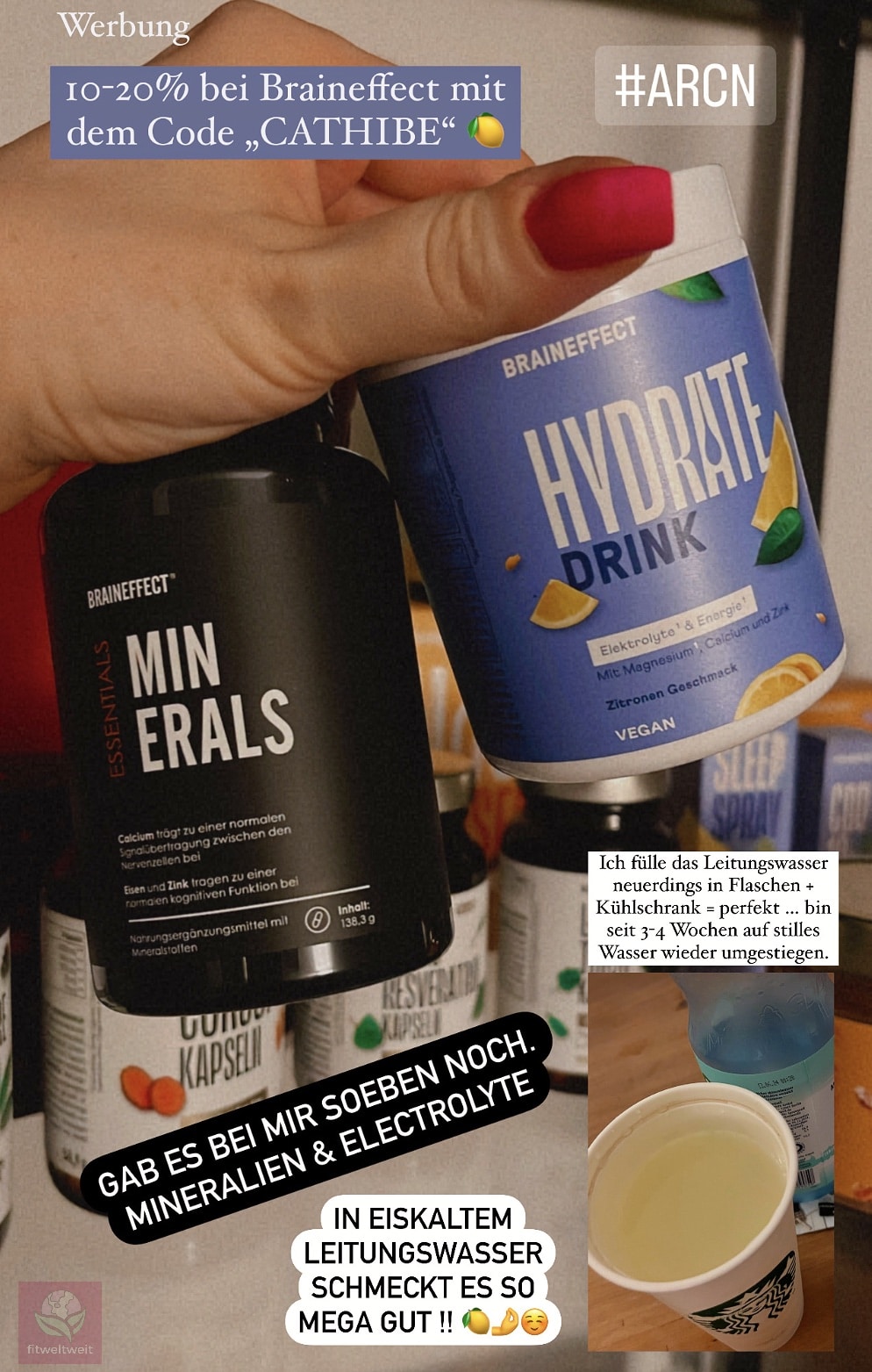 Braineffect Erfahrungen Hydrate Drink Mineral Essentials