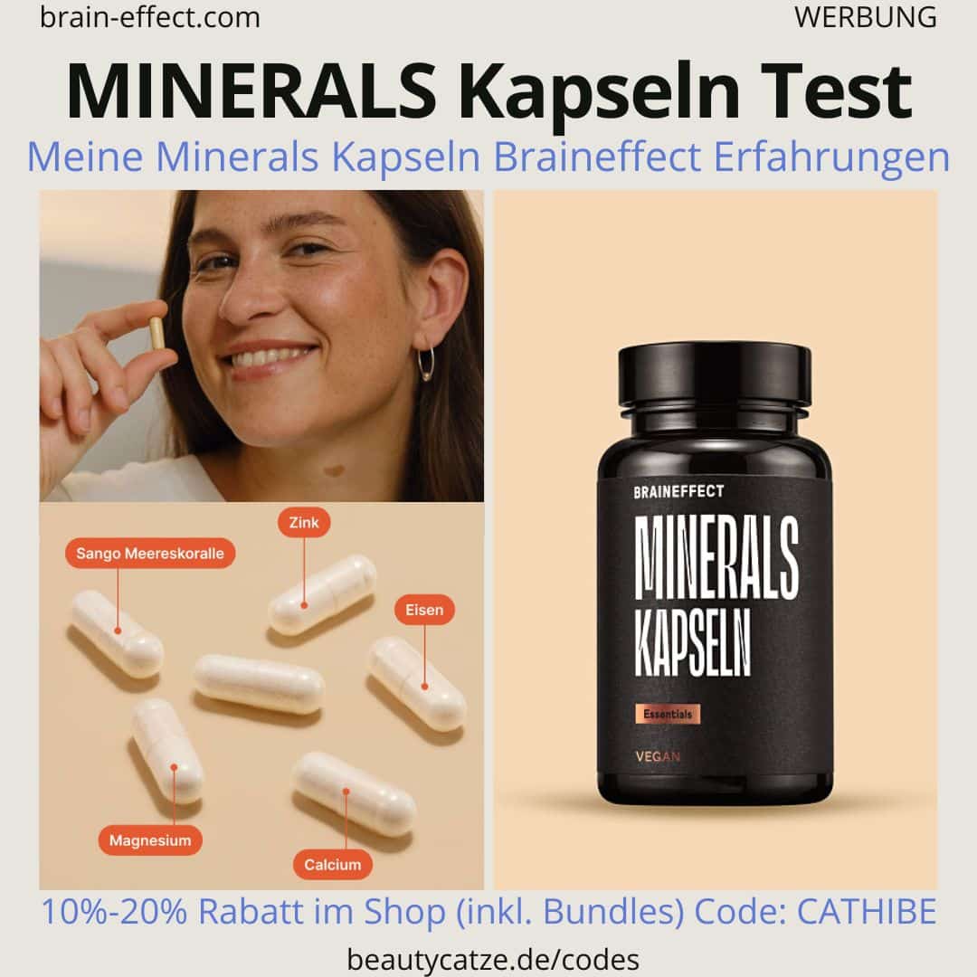 MINERALS Kapseln Test Braineffect Erfahrungen Mineralien Supplements Wirkung Bewertungen Sango Meereskoralle