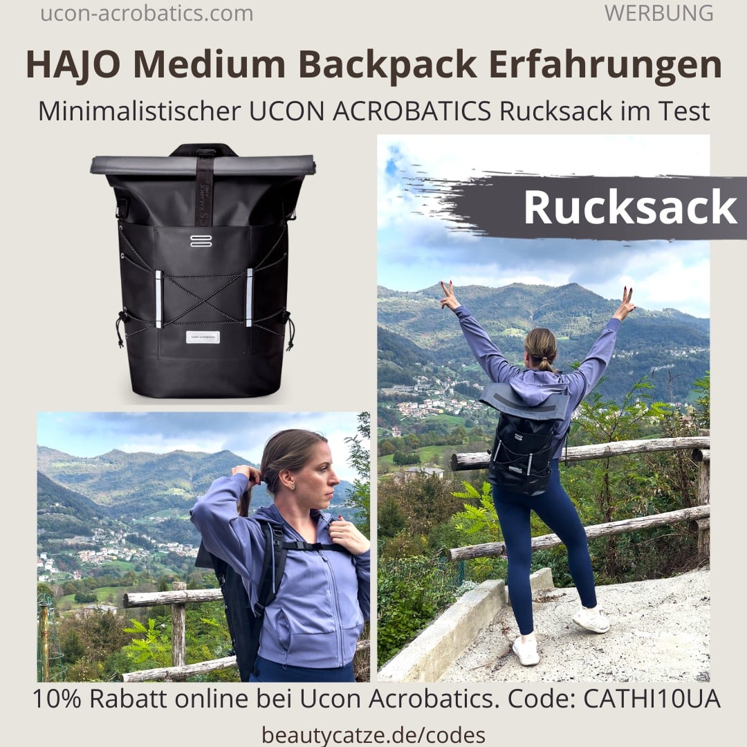 HAJO Medium Backpack Erfahrungen Ucon Acrobatics Rucksack Test