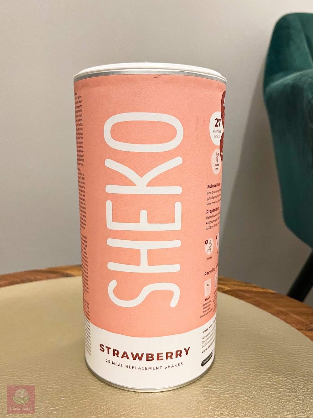 SHEKO Strawberry Shake Erfahrungen Erdbeere