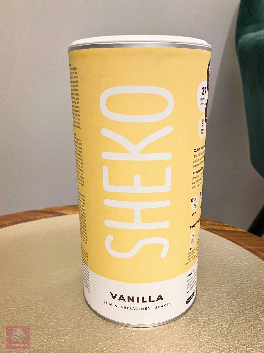 SHEKO Vanilla Shake Erfahrungen Vanille