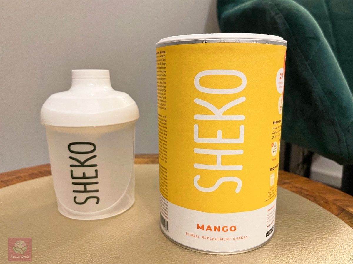 Sheko Mango Geschmack Sommer Shake Test Review Rezepte