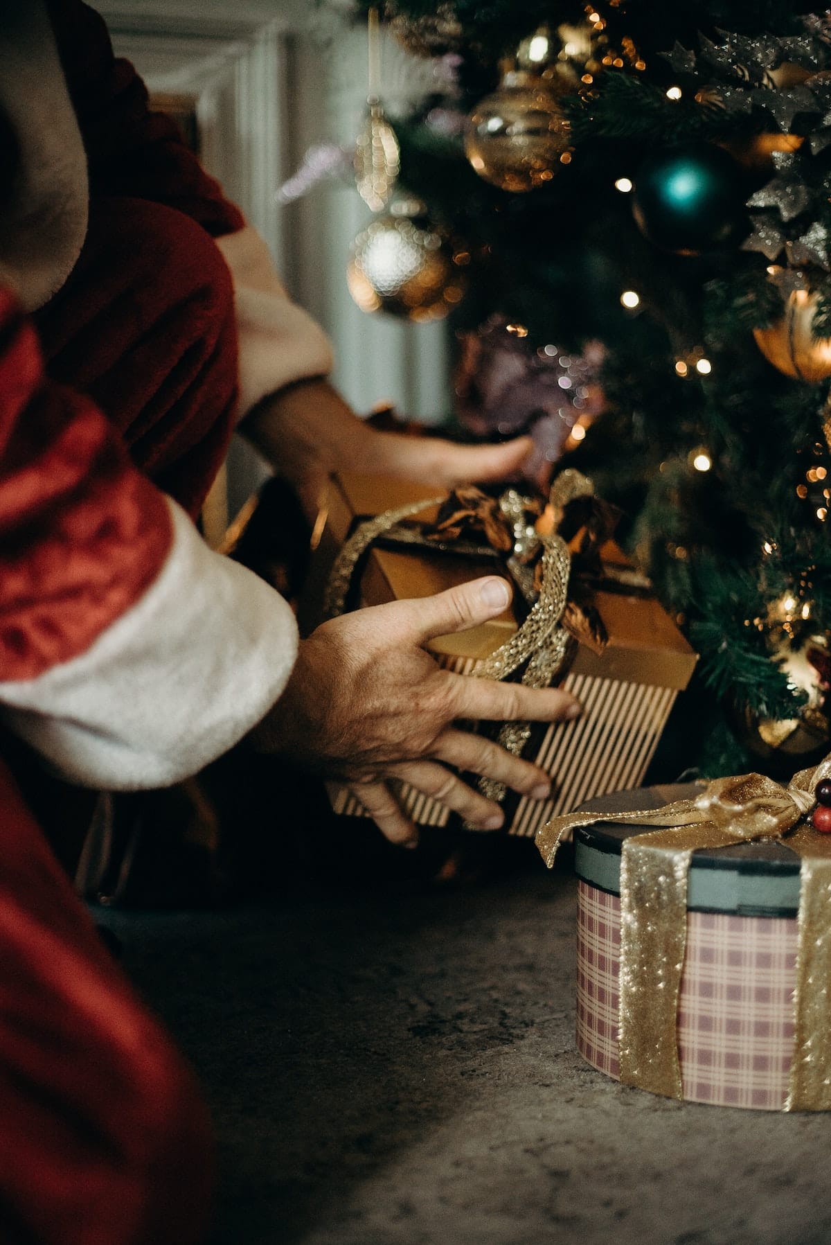 Weihnachtsdüfte, Weihnachtsgeschenke und Weihnachtsdekorationen