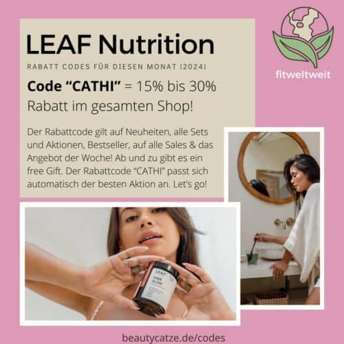 LEAF Nutrition Rabatt Gutschein Code 2024