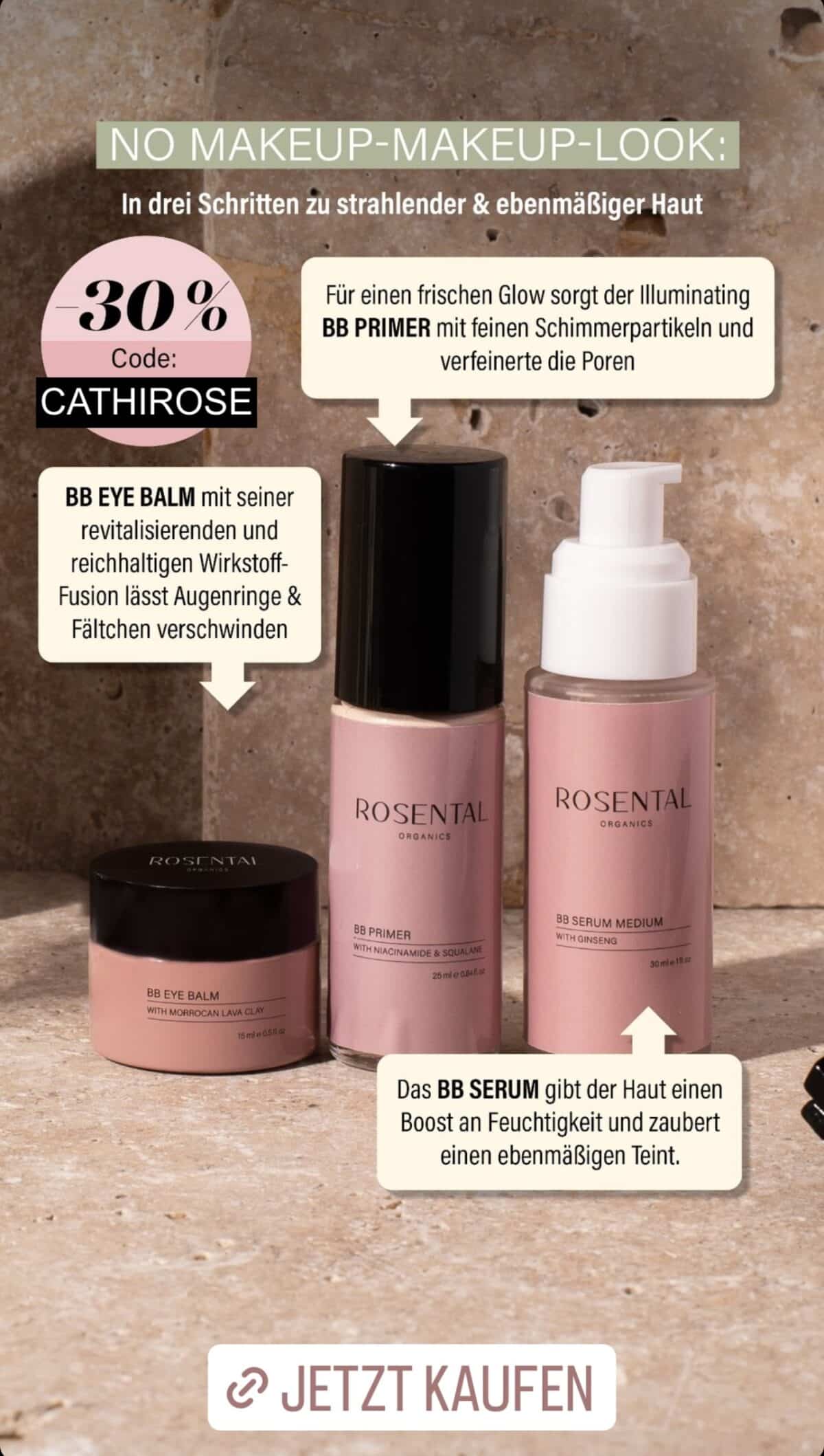 BB EYE BALM Rosental Organics Erfahrungen Cream Review