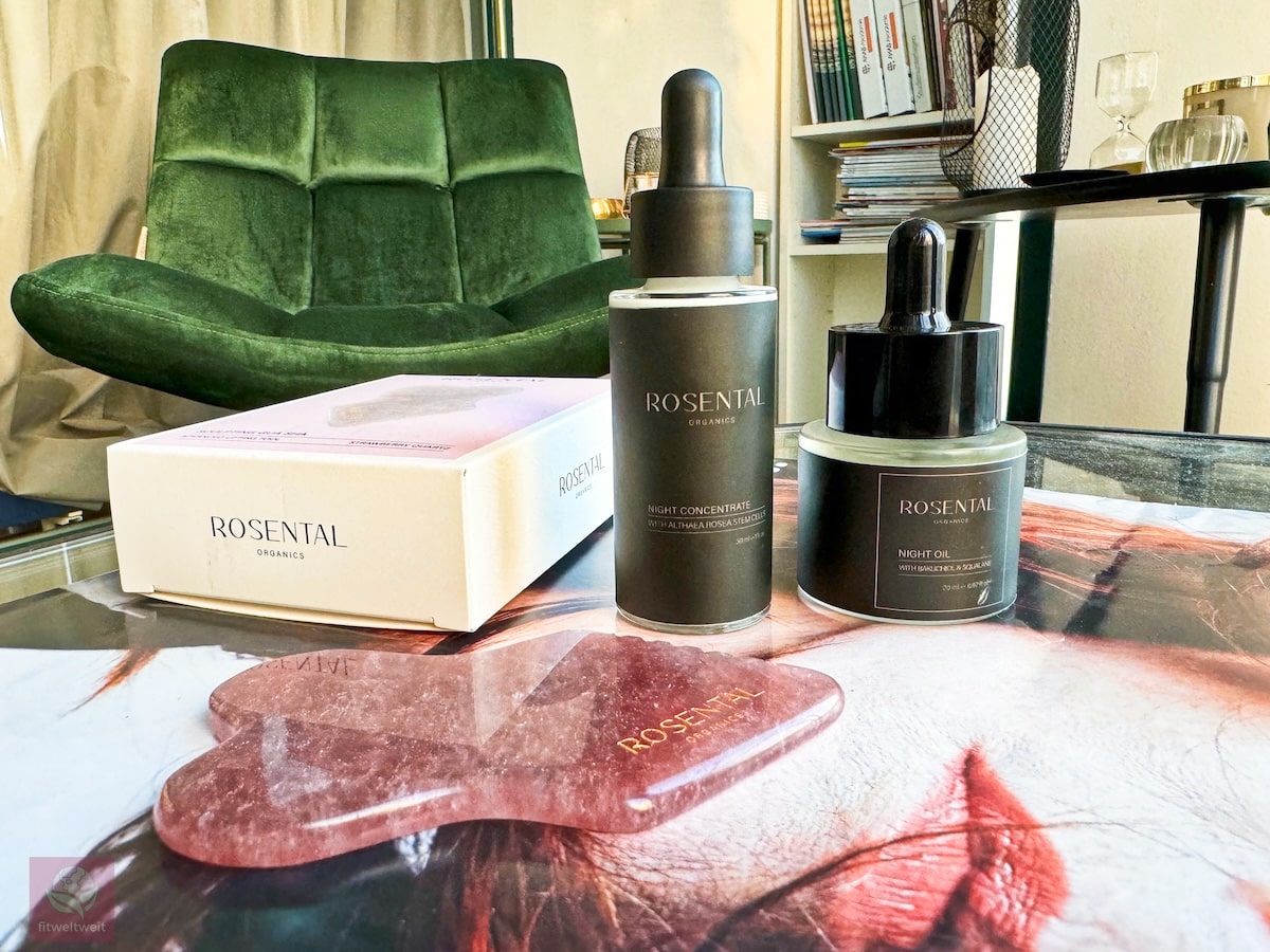 Night Concentrate - Night Routine Rosental Organics Erfahrungen Night Oil Night Concentrate Melatonin Booster Drops Sculpting Gua Sha