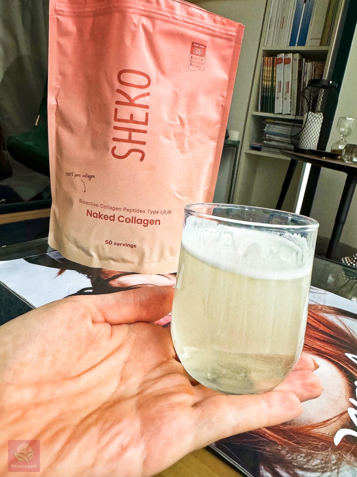 SHEKO Naked Collagen Erfahrungen Geschmackstest