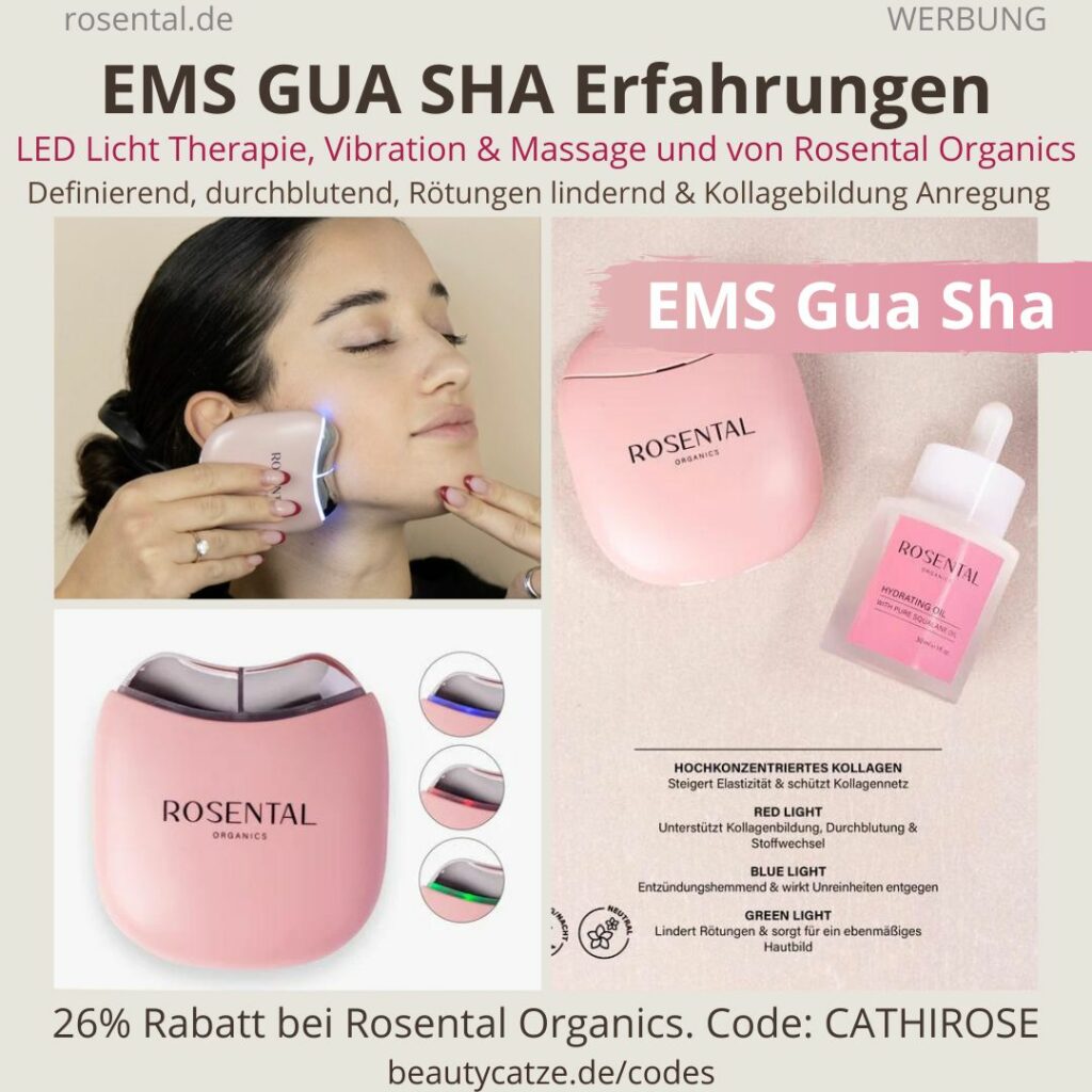 EMS GUA SHA Rosental Organics Erfahrungen, Anwendung, Test