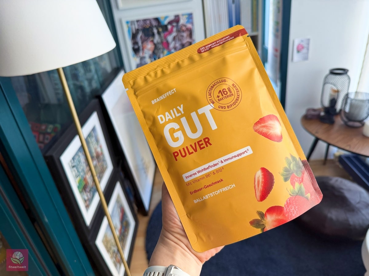 Daily Gut Pulver neue Rezeptur mit 16 Milliarden Bakterienstämmen und EPx12 Komplex zur Unterstützung der Darmflora