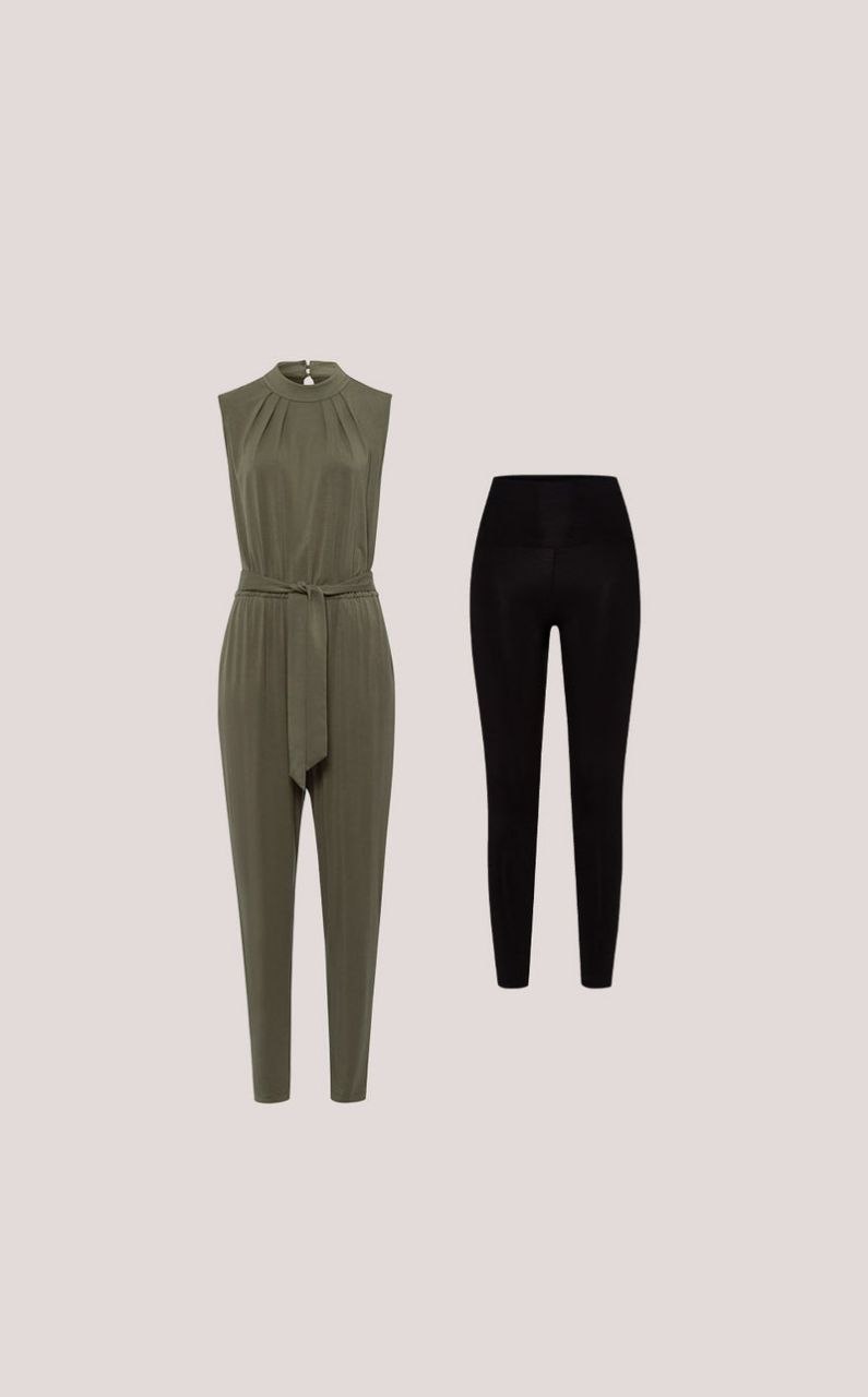 Erfahrungsbericht von The Luciaa Jumpsuit von Les Lunes The Luciaa Jumpsuit Set mit The Luna Leggins - eine perfekte Kombi wenn es draußen mal etwas kälter ist - Ein Must-have in deinem Kleiderschrank