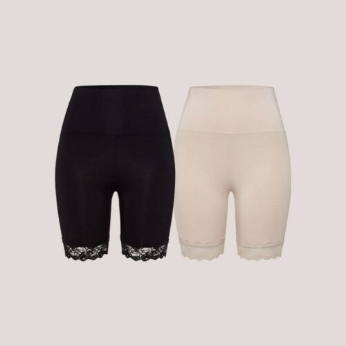 The Luna Lace Shorts Double Set - Doppelt gemoppelt hält besser :) Darum hol dir die Shorts in Schwarz und in Weiß