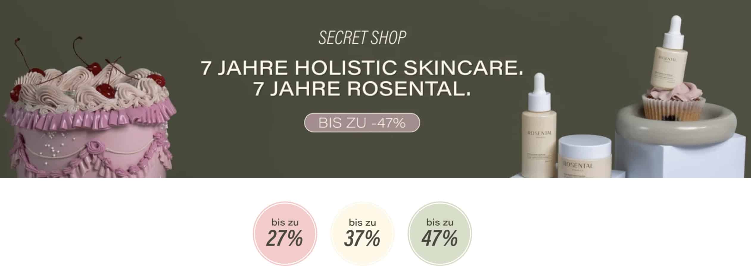 Rosental Organics Birthday Sale 47% Rabatt 40% Rabatt