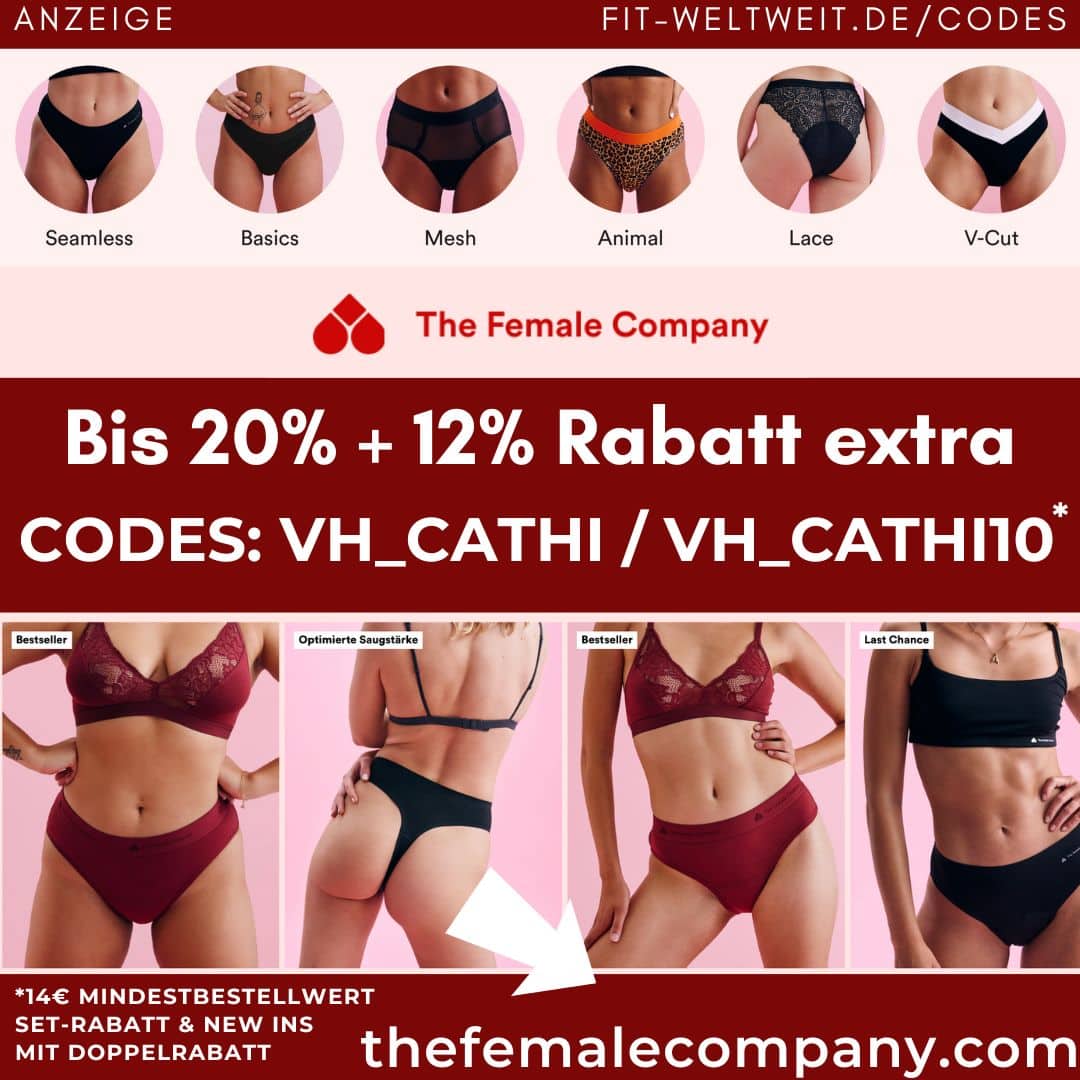 Rabattcode The female Company Promo Codes Gutschein Code 2024 2025 bis 30% Rabatt