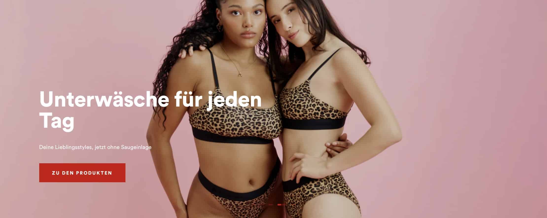 Rabatt auf die Unterwäsche von The female Company