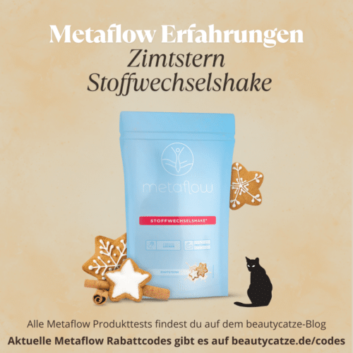 Zimtstern Stoffwechselshake Metaflow Erfahrungen 2026 Produkttest – Geschmack, Kalorien, Zubereitung, Wirkung & Rabattcode