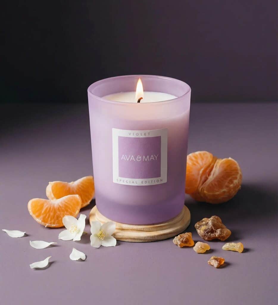 XOXO Violet AVA & MAY Duftkerze im Produkttest – blumig-fruchtiger Duft 2026